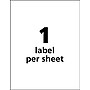 Avery UltraDuty GHS Chemical Labels for Pigment-Based Inkjet Printers, Waterproof, 8-1/2" x 11", 50/Box (60521)~#|#~s1097677_sc7