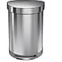 simplehuman Semi-Round Step Trash Can, Brushed Stainless Steel, 16 Gallon (CW2029)~#|#~s1099261_sc7
