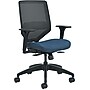 HON Solve ilira-Stretch Mesh/Fabric Mid-Back Task Chair, Black/Midnight~#|#~s1100851_sc7