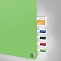 Ghent Manufacturing Harmony Magnetic Glass Dry Erase Board, Frameless, Green, 4' x 3' (HMYRM34GN)~#|#~s1105055_sc7
