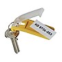 Durable Key Tags with Paper Inserts for Locking Key Cabinets, Black, 6/Pk~#|#~s1112012_sc7