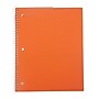 Staples® Accel, Durable Poly Cover 1 Subject Notebook, Wide Ruled, 8" x 10-1/2", Assorted (52113M)~#|#~s1115071_sc7