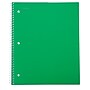 Staples® Accel, Durable Poly Cover 1 Subject Notebook, College Ruled, 8-1/2" x 11", Assorted (52112M)~#|#~s1115073_sc7