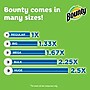 Bounty® Select-A-Size™ Paper Towels, White, 2-Ply, 63 Sheets/Roll, 8 Regular Rolls (PGC 88187/81531)~#|#~s1115857_sc7