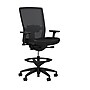 Workplace2.0 500 Series Mesh and Fabric Stool, Black, Adjustable Lumbar, 2D Arms, Synchro Tilt~#|#~s1115912_sc7