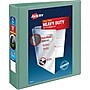Avery EZD Heavy Duty 2" 3-Ring View Binder, Sea Green (79345)~#|#~s1116015_sc7