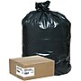 Webster Handi-Bag Commercial Grade Linear Low Density Can Liners, Contractor Bags, 2.5 mil., Black, 33" x 48", 50/BX~#|#~s1117800_sc7
