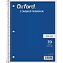 Oxford 1-Subject Notebooks, 8" x 10.5", Wide Ruled, 70 Sheets, Each (65000)~#|#~s1120600_sc7
