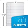 Oxford 1-Subject Notebooks, 8" x 10.5", Wide Ruled, 70 Sheets, Each (65000)~#|#~s1120601_sc7