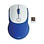 Staples Wireless Optical Gel Mouse, Blue~#|#~s1121514_sc7