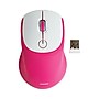 Staples Wireless Optical Gel Mouse, Pink~#|#~s1121519_sc7