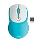 Staples Wireless Optical Gel Mouse, Teal~#|#~s1121524_sc7