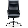 Staples Bentura Ergonomic Bonded Leather Swivel Managers Chair, Black (53234)~#|#~s1126175_sc7