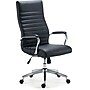 Staples Bentura Ergonomic Bonded Leather Swivel Managers Chair, Black (53234)~#|#~s1126177_sc7