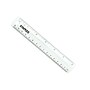 Staples 6" Acrylic Ruler, Clear (51907)~#|#~s1126620_sc7