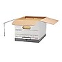 Staples Medium Duty Durable Corrugated Boxes, Letter/Legal Size, White, 4/Pack (2488801)~#|#~s1128256_sc7