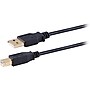 Staples 16' Pro Series USB 2.0 Printer Cable, Black~#|#~s1131338_sc7