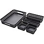 Advantus Plastic Weave Bins, Black, 5/Pack (37530)~#|#~s1131578_sc7