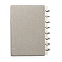 Martha Stewart 1-Subject Customizable Notebook, 6.375" x 9", College Ruled, 60 Sheets, Gray/Silver (MS102E)~#|#~s1139307_sc7