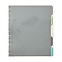 Martha Stewart Poly Divider, 5 Tabs, Assorted Colors, 1 Set (MS102C)~#|#~s1139312_sc7