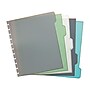 Martha Stewart Poly Divider, 5 Tabs, Assorted Colors, 1 Set (MS102C)~#|#~s1139313_sc7