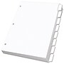 Oxford Custom Label Dividers, Self-Stick Tab Labels, 8-Tab, Letter, White, 25 Sets~#|#~s1143257_sc7
