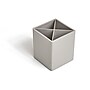 TRU RED™ 4-Compartment Plastic Pen Holder, Gray (TR55276)~#|#~s1146104_sc7