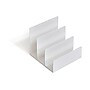 TRU RED™ 3-Compartment Plastic Letter Sorter, White (TR55285)~#|#~s1146134_sc7
