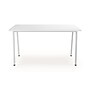 Lewis 54"W Laminate Office and Computer Writing Desk, White, Tool-Less Assembly (UN55689-CC)~#|#~s1146353_sc7