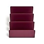 TRU RED™ 3-Compartment Plastic Letter Sorter, Purple (TR55287)~#|#~s1146686_sc7