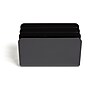 TRU RED™ 3-Compartment Plastic Letter Holder, Black (TR55333)~#|#~s1147957_sc7