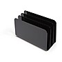 TRU RED™ 3-Compartment Plastic Letter Holder, Black (TR55333)~#|#~s1147973_sc7