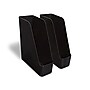 TRU RED™ Plastic Magazine File, Black, 2/Pack (TR55337)~#|#~s1148045_sc7