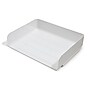 TRU RED™ Side Load Stackable Plastic Letter Tray, White, 6/Pack (TR55330)~#|#~s1149307_sc7