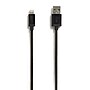 NXT Technologies™ 4 Ft. Braided Lightning to USB Cable, Black (NX54354)~#|#~s1151919_sc7