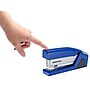 Bostitch InJoy™ Spring-Powered Compact Stapler, 20-Sheet, Blue (1512)~#|#~s1153342_sc7