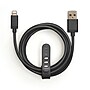 NXT Technologies™ 6 Ft. Braided Lightning to USB Cable, Black (NX54352)~#|#~s1161501_sc7