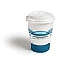Perk™ Paper Cup & Lid Combo, 12 Oz., White/Blue, 500/Carton (PK54365CT)~#|#~s1163104_sc7