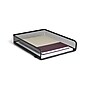 TRU RED™ Front Load Stackable Metal Letter Tray, Matte Black (TR57566)~#|#~s1163420_sc7