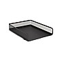 TRU RED™ Front Load Stackable Metal Letter Tray, Matte Black (TR57566)~#|#~s1163423_sc7