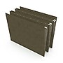 Staples® 100% Recycled Hanging File Folders, Stright Cut, Letter Size, Standard Green, 25/Box (ST521229/521229)~#|#~s1166143_sc7
