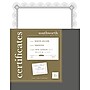 Southworth Premium Spiro Design Certificates, 8.5" x 11", White/Silver, 15/Pack (CTP2W)~#|#~s1172949_sc7