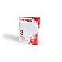 Staples 8.5" x 11" 3-Hole Punched Copy Paper, 20 lbs., 92 Brightness, 500/Ream (221192)~#|#~s1174178_sc7