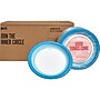 Perk™ Heavy-Weight Paper Plates, 10", Blue/White, 500/Carton (PK54330CT)~#|#~s1176649_sc7