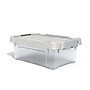 Staples 12 Qt. Latch Lid Storage Bin, Clear (TR58304)~#|#~s1179898_sc7