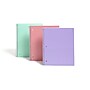 Pep Rally 1-Subject Notebook, 8.5" x 11", College Ruled, 100 Sheets, Assorted Pastel Colors, Each (58552M)~#|#~s1181527_sc7