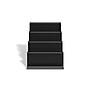 TRU RED™ 4 Compartment Business Card Holders, Black, 100 Card Capacity, Each (TR58198)~#|#~s1182238_sc7
