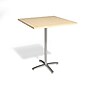 Union & Scale™ Multipurpose 36" Square Natural Maple Laminate Bistro Height Silver Base Table (54838)~#|#~s1182608_sc7
