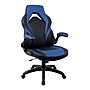 Staples Emerge Vortex Bonded Leather Ergonomic Gaming Chair, Black and Blue (58293-CC)~#|#~s1182791_sc7