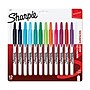 Sharpie Retractable Permanent Markers, Fine Tip, Assorted, 12/Pack (32707)~#|#~s1184586_sc7